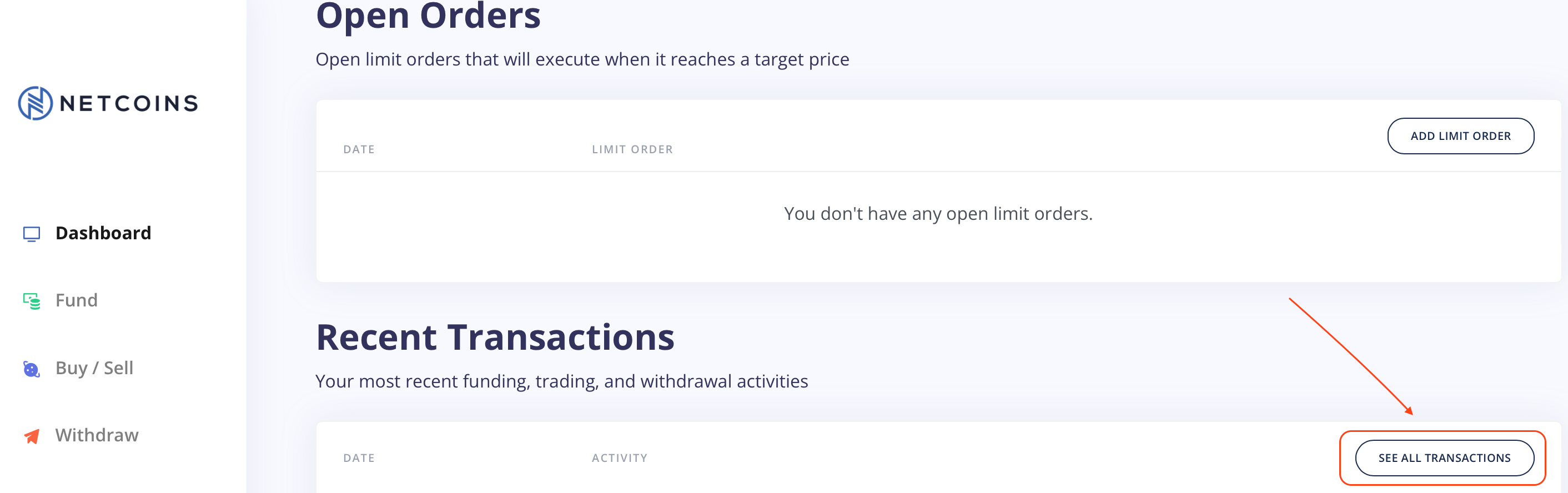 Step 3 to download your crypto data transactions